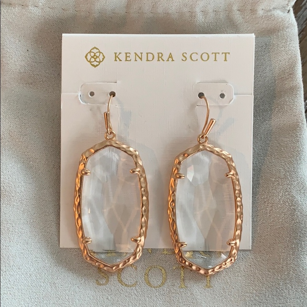 Kendra Scott Danielle faceted glass earrings